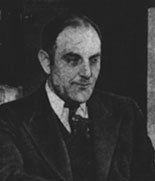 Victor Lustig, from a 1935 newspaper page — the year his luck ran out.